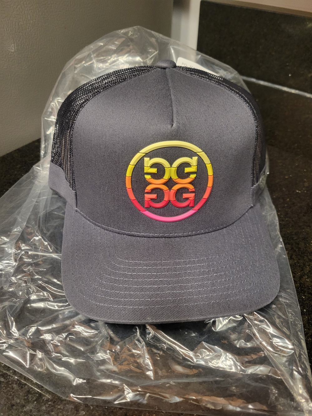 NAVY CIRCLE G'S TRUCKER HAT - GFore